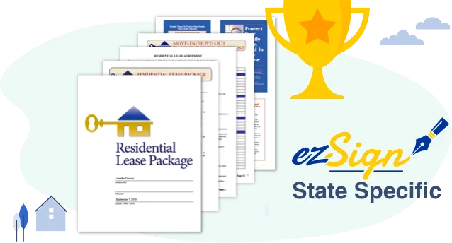 State specific lease with ezSign